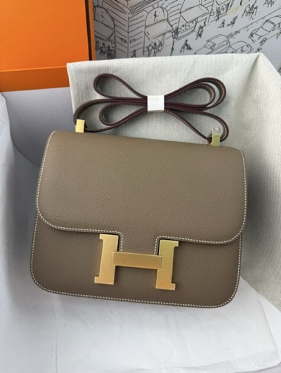 Hermes Constance 24 Etoupe Epson GHW